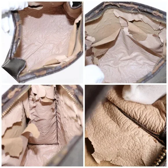 LOUIS VUITTON Monogram Poche Toilette 19 Pouch M47544 LV Auth 94101 - Picture 15 of 16